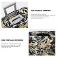 thumbnail image 3 of Fuzoiu Black Palm Leaves Print Suitcase Cover,Washable Luggage Covers for Suitcase,Elastic Luggage Protector Cover,Scratch Resistant Travel Suitcase Covers-X-Large, 3 of 7