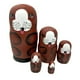 thumbnail image 2 of Conjunto de 5 muñecas rusas Matryoshka de madera pintadas a mano, regalo perfecto para cumpleaños, 2 of 9