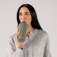 thumbnail image 6 of HydroJug Everyday Tumbler – Ceramic-Lined Insulated Tumbler with Straw and Soft-Touch Lid, Cup Holder Friendly – 20 oz, Courtyard, 6 of 6