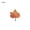 Orange 50 sheets, variant on Virelaxpo Maple Leaf Shaped Sticky Notes 50 Sheets Memo Pads for Office Desk Organization Reminders