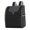 thumbnail image 3 of Pet Carrier Mochila Bolsa de viaje para perros pequeños Gatos Bolsa de transporte Suave Negro jinwen Organizador de viajes, 3 of 8