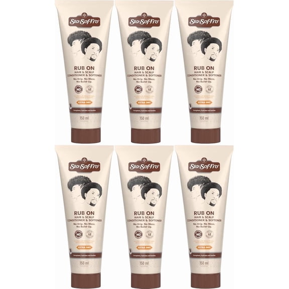 Sta-Sof-Fro Rub On Hair & Scalp Conditioner 150mL - 6 Pack
