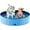 Plastic Board Blue, variant on Foldable Dog Pool Collapsible Hard Plastic Swimming Pool Portable Kiddie Pool Pet Pool Doggie Wading Pool Bath Tub for Puppy Small Medium Large Dogs Cats and Kids 48"