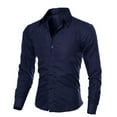 thumbnail image 4 of MesaSe Men’s Long Sleeve Slim Fit Shirt Button Front Business Work Formal Casual Top, 4 of 7