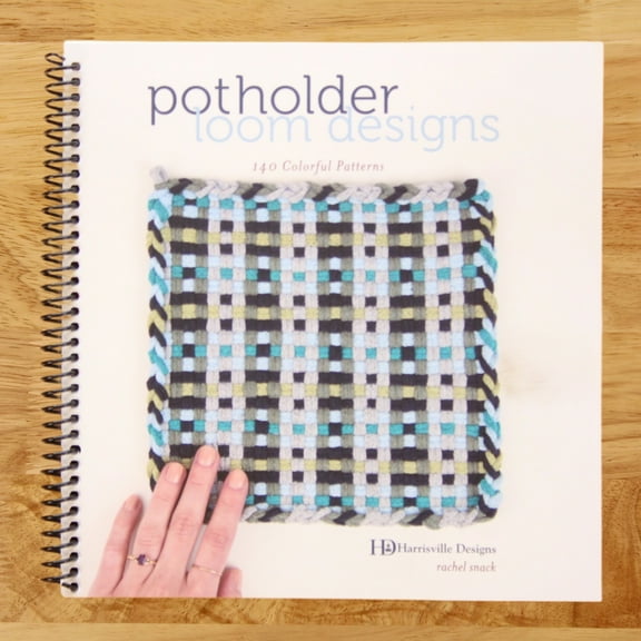 Potholder Loom Designs: 140 Colorful Patterns, (Spiral Bound)