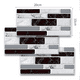 thumbnail image 4 of 27 Piezas Pegatinas De Suelo De Mosaico Para Cocina Y Baño Blanco/Negro, 4 of 5
