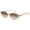 Champagne-Champagne, variant on Women's Retro Oval Cat Eye Sunglasses 90s Y2K Narrow Tiny Shades for Women Trendy UV Protection Small Frame Sun Glasses for Heart Face Beach Travel