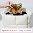 thumbnail image 6 of Peach Velvet Portable Storage Box with Removable Compartment: Gift-Ready Organizer for Bracelets, Necklace, and Jewelry, 6 of 7