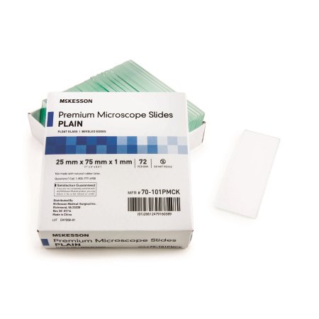 McKesson Brand McKesson Microscope Slide - 70-109PMCKCS - Extra-Frosted, 1440 Each / Case
