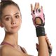 thumbnail image 2 of sweethay 2 piezas de guantes profesionales para gimnasio, Fitness, levantamiento de pesas, mujeres, hombres, Crossfit, entrenamiento, culturismo, medio Gimnasios en casa sweethay OD005727-00, 2 of 6