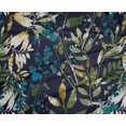 thumbnail image 5 of oneOone Polyester Spandex Teal Blue Fabric Leaves Dress Material Fabric Print Fabric By The Yard 56 Inch Wide-27, 5 of 6