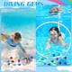 thumbnail image 5 of Juego de anillos dorados ZCYSRLQIN de 12 piezas con gemas acrílicas y bolsa, 5 of 7