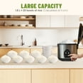 thumbnail image 2 of Moosum Rice Cooker Maker 10-Cup(Uncooked) with Steamer, Ceramic coating, BPA Free, Large capacity, Stainless Steel, 2 of 6