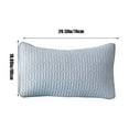 Bed Pillow Covers Queen Size Rubber Pillow Cases Solid Color Pillow