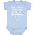 thumbnail image 3 of Inktastic Future Dentist Like Mommy Boys or Girls Baby Bodysuit, 3 of 5