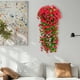 thumbnail image 1 of Flores artificiales Rosa simulada Flor artificial Acondicionador de conductos Bloqueo de techo de sala de estar Decoración Envoltura de plástico Plantas Vides Flores artificiales Gloria de la mañana c, 1 of 4