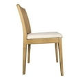 thumbnail image 3 of Moe's Home Collection Orville Dining Chair w/Rattan Back Natural (Set of 2), 3 of 6