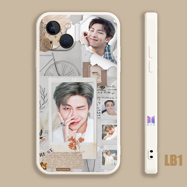 Carcasa Para Huawei Y9 Prime 2019 Y6 Y6s P40 P30 Lite bts GROUP RM Estética WZH12 Funda Para Teléfono Borde Cuadrado
