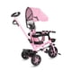 thumbnail image 3 of Triciclo Evolutivo The Baby Shop  TC403 3 en 1, con capota y 2 canastos Rosa -, 3 of 6