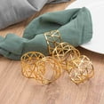 thumbnail image 4 of 8 Pcs of Round Mesh Napkin Ring Holder, Table Set Suitable for Casual or formal Occasions and Wedding Parties, 4 of 8