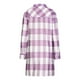 thumbnail image 5 of Pntutb Chaqueta de solapa suelta de manga larga informal a cuadros para mujer con liquidación de bolsillo Pntutb Pntutb-4402, 5 of 7