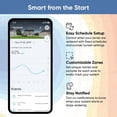 thumbnail image 4 of Restored Wyze WSPRK1 Smart Controller, Smart Sprinkler Timer with EPA Watersense, 8-Zone WiFi, Black (Refurbished), 4 of 6