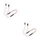 thumbnail image 3 of Sidaley Auriculares inalámbricos con banda para el cuello Auriculares a prueba de sudor con micrófono Auriculares Manos libres Escuchar Type2 NO2, 3 of 6