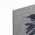 thumbnail image 2 of Luxe Metal Art 'Blue Night Bird' by Andrea Haase, Metal Wall At, 24"x36", 2 of 9