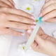 thumbnail image 4 of Lima de uñas de vidrio, limas de uñas para uñas naturales, limas de uñas con estuche, limas de uñas con superficie de archivo grabada de doble cara, herramienta profesional para el cuidado de uñas de, 4 of 5