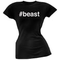 thumbnail image 1 of #beast Black Juniors Soft T-Shirt, 1 of 1