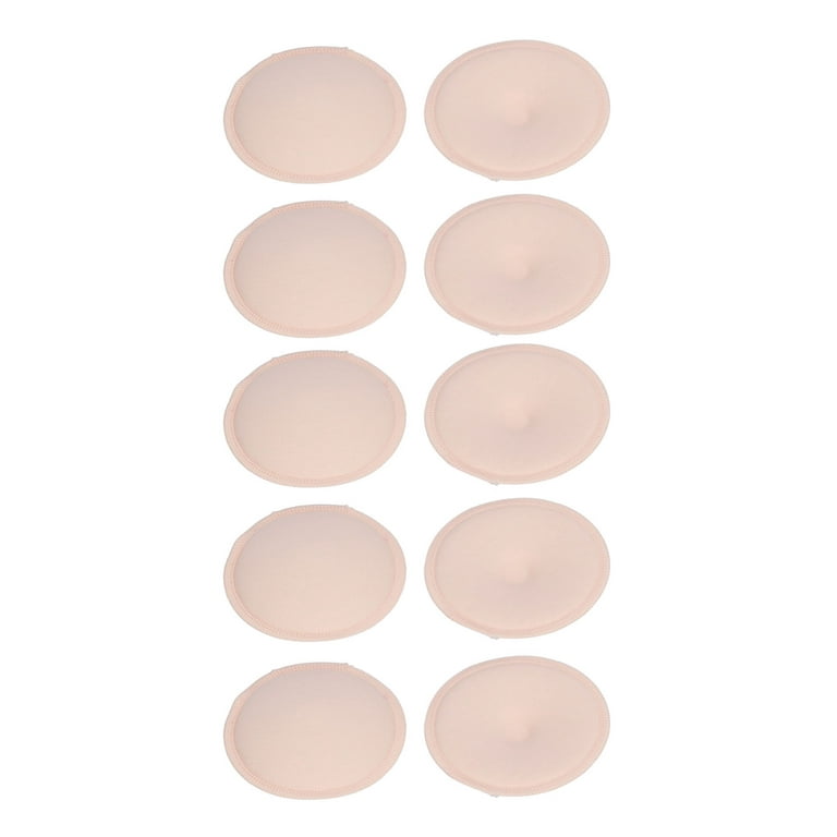 NuAngel Cotton Washable and Reuseable Nursing Pads, 4 Count, Color - Beige  
