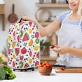 thumbnail image 3 of HELLHERO Watermelon and Kiwi Pattern Multifunctional Coffee Machine Dust Cover with Waterproof Handle Protects Against Scratches Home Kitchen Indoor, 3 of 6