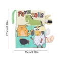 thumbnail image 3 of Juguetes de piscina, juguetes para bebés, juguetes para niños pequeños, educación temprana para niños, un juguete tridimensional con cola, libro de tela para niños, libro de tela, 3 of 6