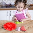 thumbnail image 7 of Mouliraty 7 Cavity Cake Mould Scone Pan Mould Pizza Baking Mould Cornbread Mould Cake Pizza Mould Soap Mould，Silicone Cake Mould, 7 of 7