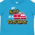 thumbnail image 4 of Inktastic My Aunt is a Firefighter with Fire Truck Boys or Girls Toddler T-Shirt, 4 of 5
