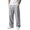 01#Light Gray, variant on Men Relaxed Fit Solid Wide Leg Sweatpants, Elastic Waist Jogger Trousers, Casual Drawstring Track Pants With Storage Pockets For Daily Commute Brown XL