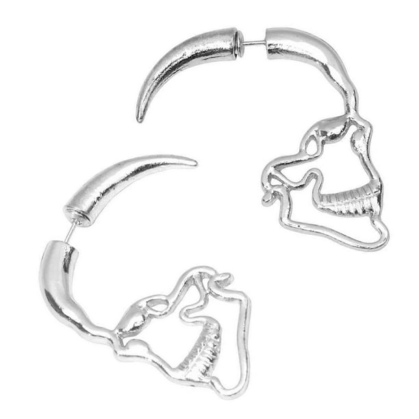 Skull Earrings for Women, Stylish Dangler Accessories for Casual or Party Outfits