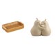 thumbnail image 1 of Cestas de almacenamiento,Cestas de almacenamiento de cocina tejidas con asas hechas a mano,sujetalibros decorativos,Sujetalibros decorativos para oficina,hogar,libros, 1 of 8