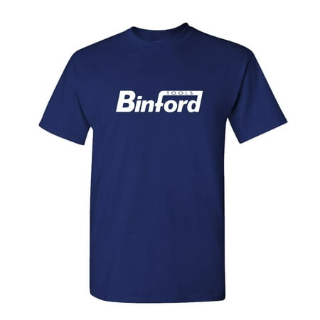 BINFORD TOOLS - home improvement funny - Cotton Unisex T-Shirt (2XL,Navy)