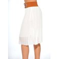 thumbnail image 2 of Just Love Skirts / Pleated Skirt (Off White, 3X), 2 of 3