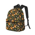 thumbnail image 2 of Haiem Forest Squirrel Lightweight Backpack for School, Classic Basic Water Resistant Casual Daypack for Travel with Bottle Side Pockets, 2 of 8