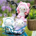 thumbnail image 2 of Sanrio Anime Kawali Kuromi My Melody Cinnamoroll Hello Kitty peluches muñecas suaves decoración del hogar niños niñas mujeres regalos3 Fivean Toy model, 2 of 2