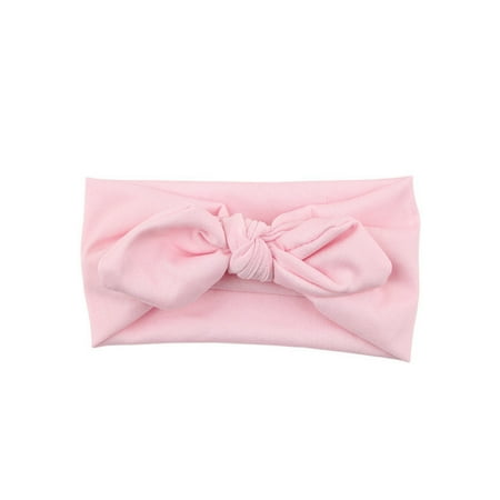 - Baby Kids Girls Rabbit Bow Ear Hairband Headband Turban Knot Head Wraps PK