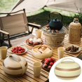 thumbnail image 3 of Juego de platos de plástico de calidad alimentaria, vajilla portátil para acampar, comer, tazón de sopa, vajilla para viaje, fácil de limpiar, 1 Juego, 3 of 5