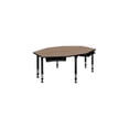 thumbnail image 6 of Regency I-Promise 60 in 2 Student Classroom Desk with Book Storage- Noble Oak, 6 of 10