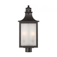 thumbnail image 4 of Monte Grande 3-Light Outdoor Post Lantern in Slate, 4 of 5