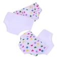 thumbnail image 1 of IFANLANDOR 4 Pcs Baby Doll Diapers Assorted Color Reusable Cloth Diapers For Doll Accessories Playtime, 1 of 8