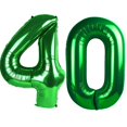 thumbnail image 1 of Globo digital Kelfuoya 40, número 40, lámina de mylar verde, 1 m, 1 of 6