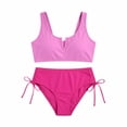 thumbnail image 6 of Swimsuits Teen Girl Bathing Suits 2 Piece Quick Dry Summer Swimwear Kids Bikini 11-12 Years, 6 of 6