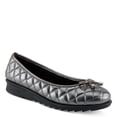 thumbnail image 3 of Spring Step Women's BALLEQUINA Flats with Quilted Leather, Bow Detail, and Supportive Wedge, 3 of 9